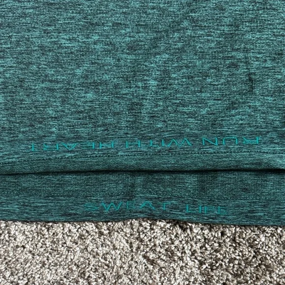 Lululemon Teal Racerback Tank Top - Swiftly Tech - Hip Length Size 12 - Picture 2 of 9